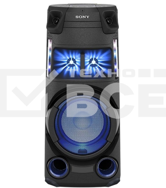 Минисистема Sony MHC-V43D черный/CD/CDRW/DVD/DVDRW/FM/USB/BT