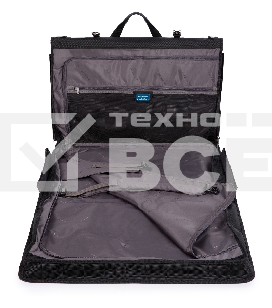 Сумка для костюма Piquadro Brief2 PA4344BR2/N черный натур.кожа/нейлон