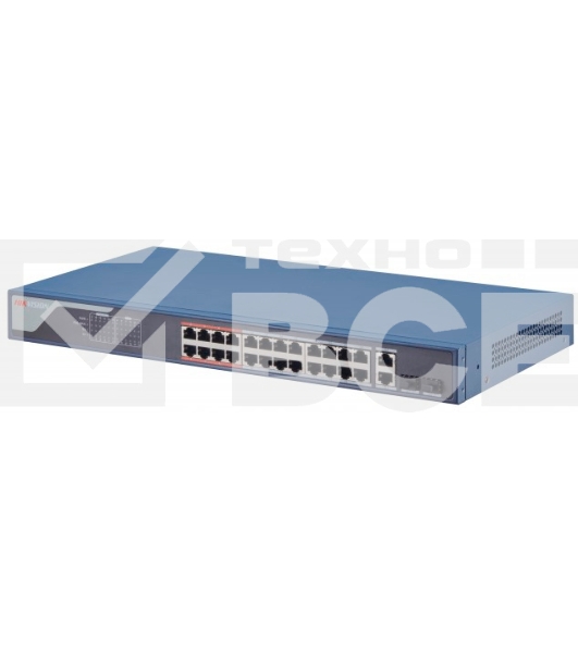 Коммутатор Hikvision DS-3E1326P-SI 24x100Mb 2G