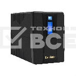 Источник бесперебойного питания ExeGate SpecialPro Smart LLB-650.LCD.AVR.4C13.RJ.USB <650VA/360W, LCD, AVR, 4*C13, RJ45/11, USB, Black>, фото2
