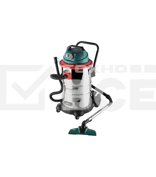 Строительный пылесос Hammer Flex PIL50A 196420 для сух/вл уборки 1400Вт 50л + розетка для электроинструмента