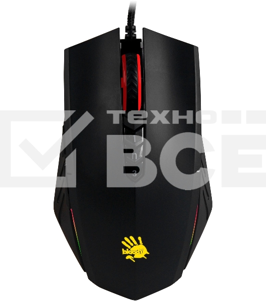 Мышь проводная A4Tech Bloody A70A черный, 6200 dpi, USB Type-A, кнопки - 8