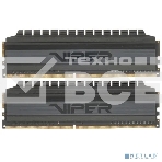Оперативная память Patriot Viper 4 Blackout, DDR4, 16GB (2x8 GB), 3600 MHz, CL18, радиатор, чёрный, фото17