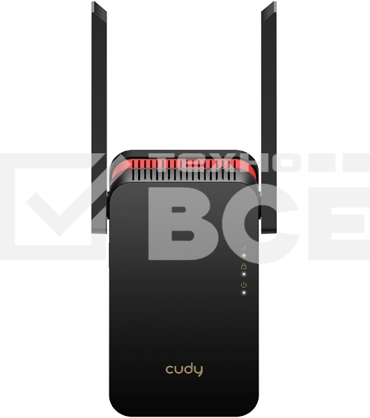 Повторитель беспроводного сигнала Cudy RE3000 AX3000 Wi-Fi черный
