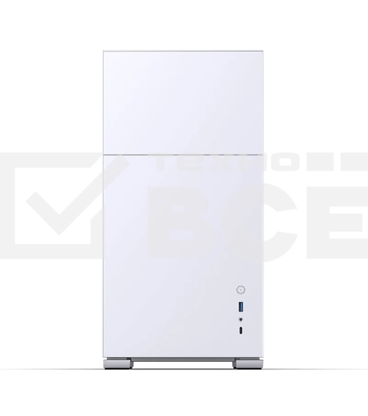 Корпус без блока питания Case JONSBO D41 STD, Midi-Tower, TG, no fan, 1xUSB-A 3.2 + 1xUSB-C 3.2, ATX, mATX White