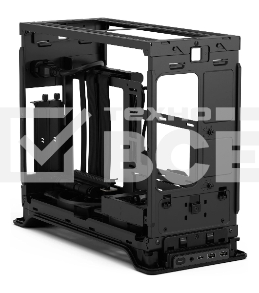 Компьютерный корпус без блока питания Fractal Design Era 2, Mini-Tower, 2x120мм, 2xUSB-A 3.0 + 1xUSB 3.2 Type-C, SFX PSU Support, mITX Charcoal Gray