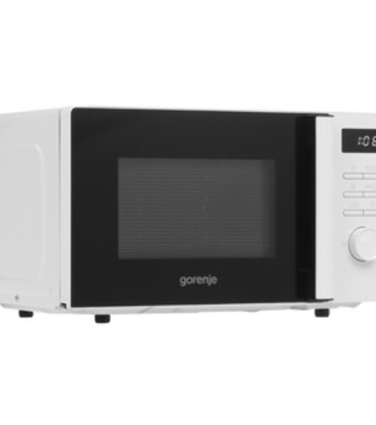 Микроволновая печь Gorenje MO20A3WH белый, 20 л, 800 Вт, переключатели - кнопки, поворотный механизм