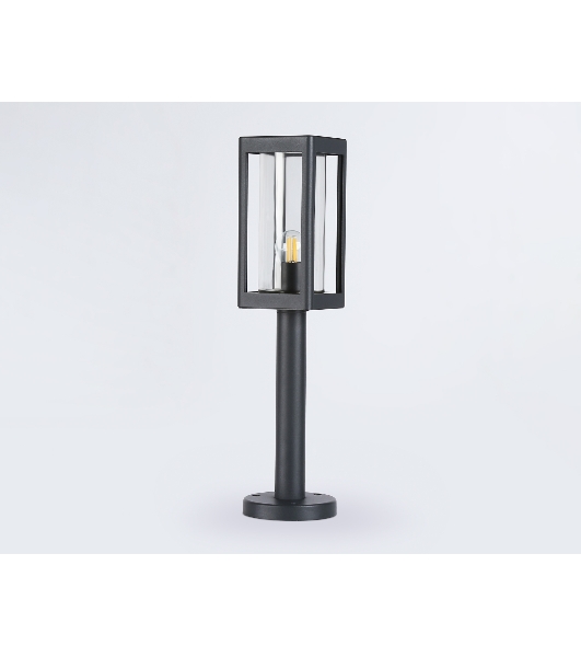 Светильник Ambrella light ST2414 GR/CL серый/прозрачный IP54 E27 max 40W 110*110*500