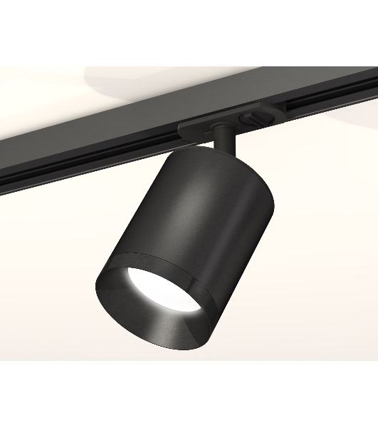 Светильник Ambrella light XT7422001 SBK/PBK черный песок/черный полированный MR16 GU5.3 (A2537, C7422, N7031)