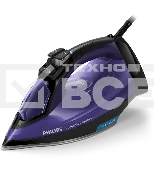 Утюг Philips GC3925/30 2500Вт синий/черный