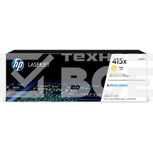 Картридж лазерный HP 415X W2032X желтый для HP LJ M454/MFP M479 (6000стр.)