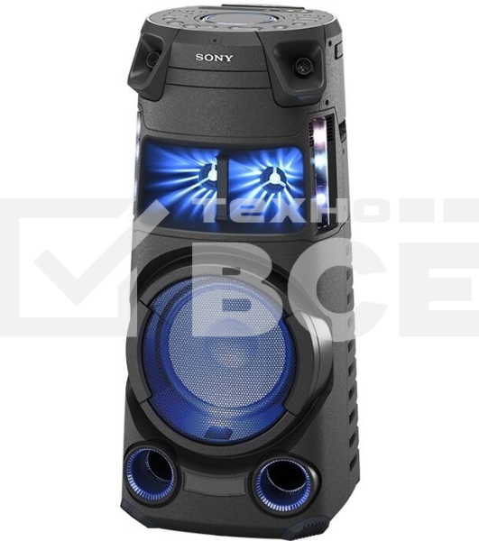 Минисистема Sony MHC-V43D черный/CD/CDRW/DVD/DVDRW/FM/USB/BT