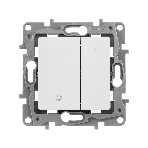 Светорегулятор нажимной 400Вт, бел. ETIKA Светорегулятор нажимной 400Вт, бел., фото3