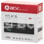 Автомагнитола ACV AVS-811G 1DIN 4x50Вт, фото 1