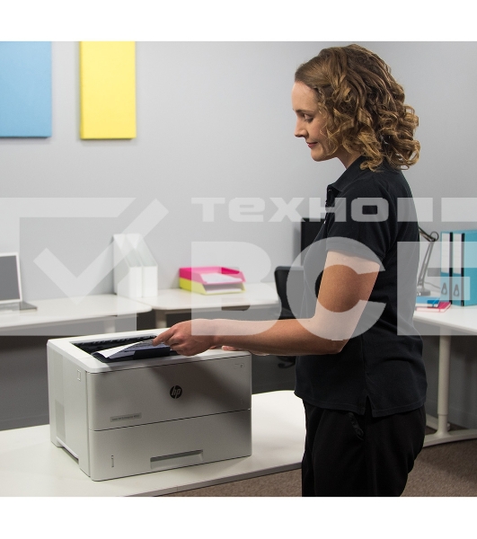 Принтер лазерный HP LaserJet Enterprise M507dn (1PV87A), A4, ч/б, печ. до 43 стр/мин, 1200 x 1200 dpi, USB, RJ-45, Air Print, Mopria