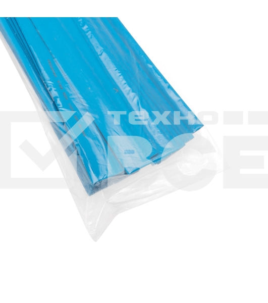 Трубка термоусаживаемая PROconnect ТУТ 18,0/9,0мм, синяя, упаковка 50 шт. по 1м,