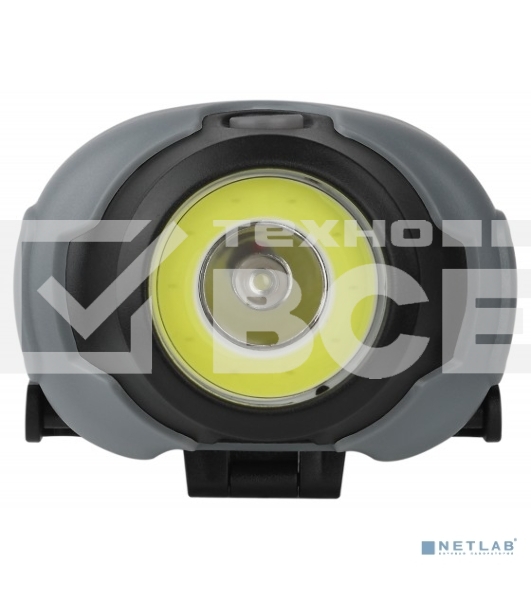 Фонарь налобный ЭРА светодиодный GB-710 'Криптон' на батарейках 3 режима 5Вт СОВ 3хААА