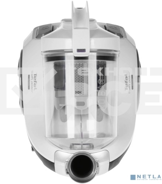 Пылесос Tefal TW2947EA белый, 295/750 Вт, уборка сухая, пылесборник контейнер 1.2 л