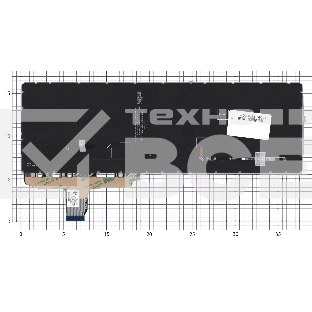 Клавиатура для ноутбука HP EliteBook 850 G8 845 G8 черная с подсветкой