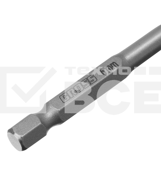 Сверло универсальное, Multipurpose PRO, 6-гр. хвостовик, 6мм Gross