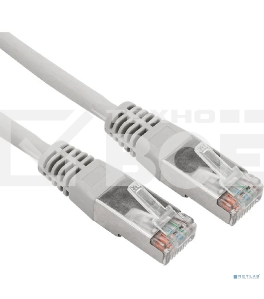 Пaтч-корд Rexant F/UTP, категория 5e, RJ45-RJ45, экранированный, 24AWG, LSZH, серый, 1,5м