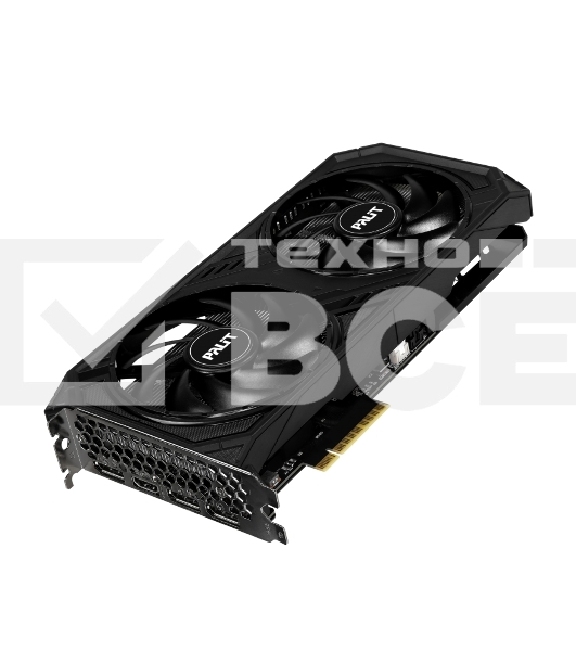 Видеокарта Palit PA-RTX4060 DUAL 8GB 8192Mb 128 GDDR6 1830/17000 HDMIx1 DPx3 HDCP Ret