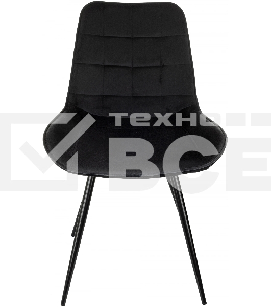 Стул для дома Бюрократ CH-K2_4 комплект 4шт черный Holland 75 металл черный на ножках (CH-K2_1/HL75_4)