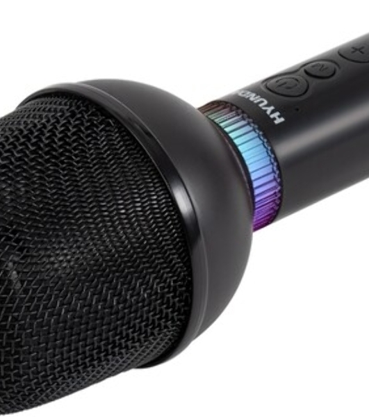 Микрофон беспроводной Hyundai H-MIC101 черный