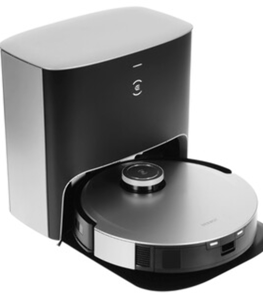 Робот-пылесос Ecovacs Floor Cleaning Robot DEEBOT X1 PLUS (EU версия) черный, 5200 мА*ч Li-Ion, уборка влажная/комбинированная/сухая, пылесборник контейнер 0.38 л