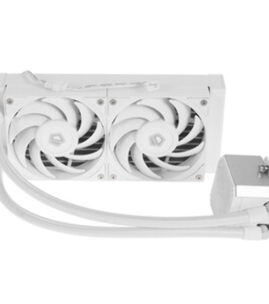 Система жидкостного охлаждения ID-Cooling DX240 Max белый 120мм алюминий+медь 2150rpm 32.5db 4-pin 300W