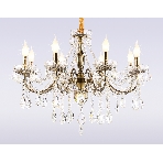 Светильник Ambrella light TR4950/8 SB/CL бронза/прозрачный E14/8 max 40W D620*585, фото7