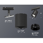 Светильник Ambrella light XT7422001 SBK/PBK черный песок/черный полированный MR16 GU5.3 (A2537, C7422, N7031), фото 1