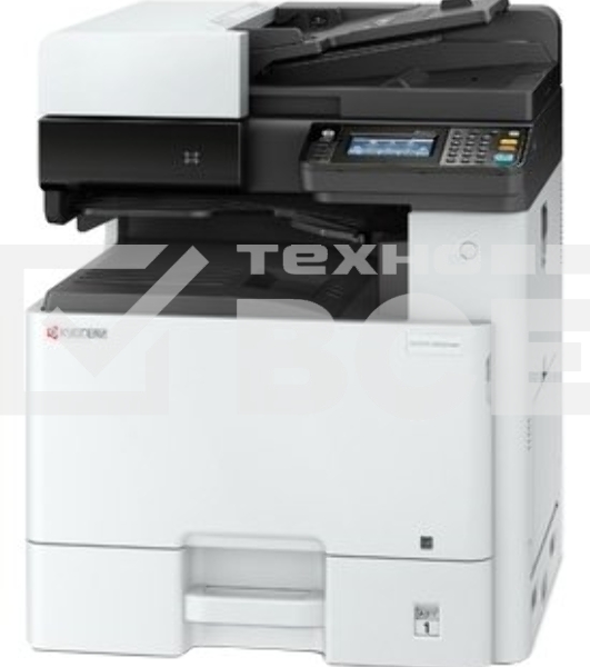 МФУ лазерный Kyocera Ecosys M8130cidn (1102P33NL0), А3, цветной, печ. до 30 стр/мин. (А4) до 15 стр/мин. (А3), скан. до50 стр/мин., 1200 x 1200 dpi (печать) 600x600dpi (скан.), USB, RJ-45, NFC, Air Print, Mopria