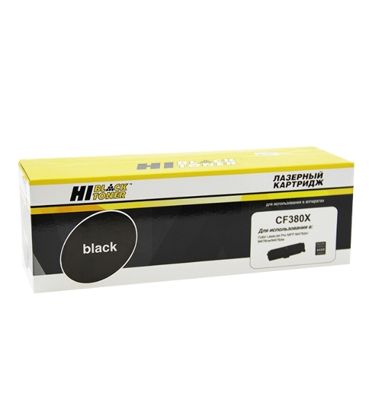 Картридж HP CLJ Pro MFP M476dn/dw/nw (Hi-Black) №312X, CF380X, BK, 4,4К     