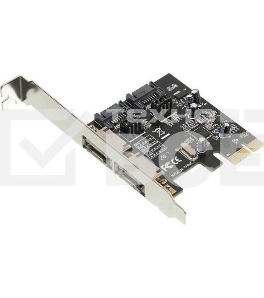 Контроллер PCI-E Noname ASM1061 SATA III 2xSATA Ret