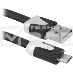 Кабель Defender USB08-03P USB2.0 AM-MicroBM, 1.0м, фото10