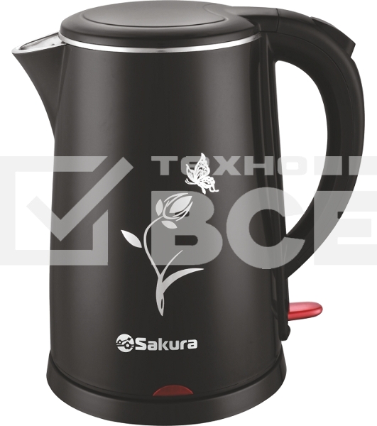Чайник электрический Sakura SA-2159BK (1.8) черн д
