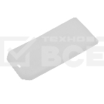 Бирка кабельная «Домик прямоугольный» белая (100 шт./уп.) Rexant, фото 1