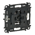 Переключатель 1-клавишный 10АХ 250В Valena Мех IN'MATIC, фото 1