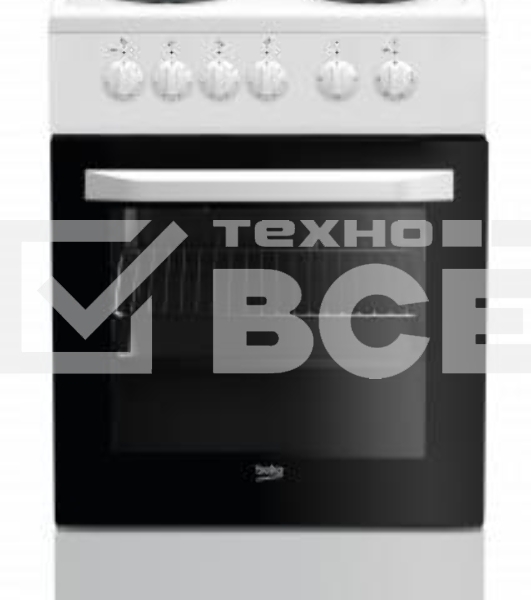 Электрическая плита Beko FFSS56000W белый