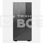 Компьютерный корпус Сase Forza mATX, 450W, 2xUSB2.0, Black, w/o FAN, 12 cm fan PSU, power cord, фото4