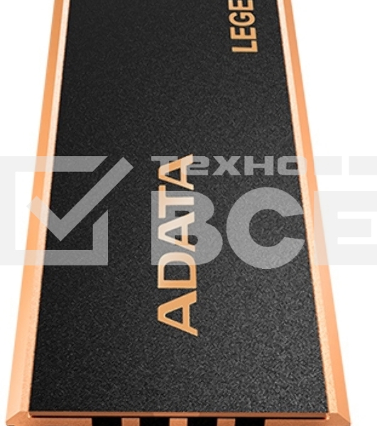Накопитель SSD ADATA LEGEND 960 MAX, 1Tb, PCIe 4.0 x4, M.2 2280, NVMe, R/W 7400/6000, с радиатором