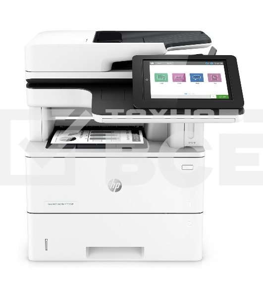 МФУ лазерный HP LaserJet Enterprise M528dn (1PV64A #B19), A4, ч/б, печ. до 43 стр/мин., скан. до 43 стр/мин. (ч/б) 38 стр/мин. (цвет), 1200 x 1200 dpi (печать) 600x600dpi (сканер), USB, RJ-45, Air Print, Mopria
