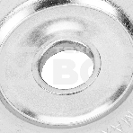 Щетка для УШМ Сибртех, 200 мм, посадка 22,2 мм, плоская, витая проволока, фото5