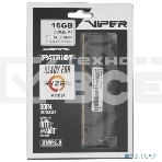 Оперативная память Patriot Viper 4 Blackout, DDR4, 16GB (2x8 GB), 3600 MHz, CL18, радиатор, чёрный, фото15