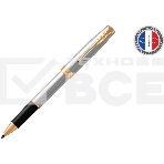 Ручка роллер Parker Sonnet Core T527 (CW1931506) Stainless Steel GT M черн. черн. подар.кор., фото3
