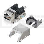 Модуль Keystone Rexant Jack RJ-45(8P8C), FTP, CAT 5e, тип 90 градусов PRO, фото 1