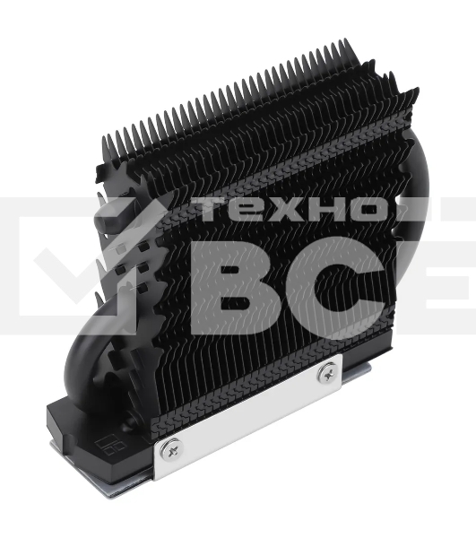 Радиатор SSD Cooler Thermalright M.2 HR-09 2280 PRO Black SSD (Radiator, Al, M.2 2280, Heat pipes:2x6mm, 86x24x74mm, Black)