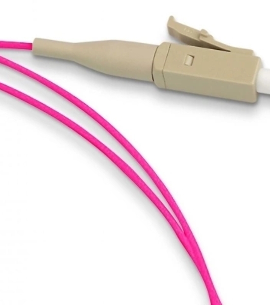 Пигтейл волоконно-оптический Hyperline FPT-B9-504-LC/PR-1M-LSZH-MG MM 50/125 (OM4), LC, 1 м, LSZH