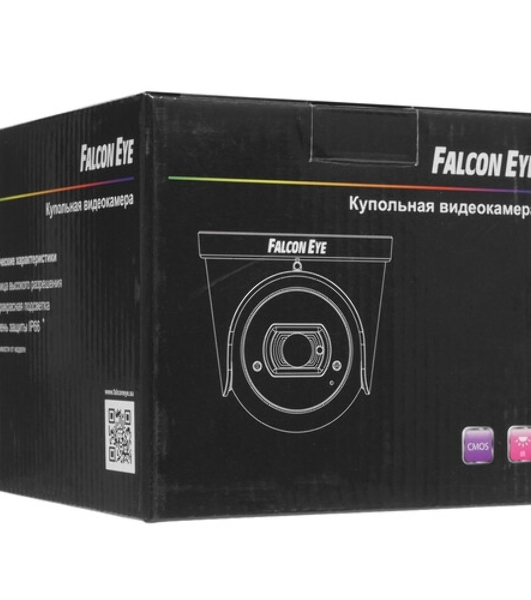 Видеокамера Falcon Eye FE-MHD-DV2-35 Купольная, универсальная 1080 видеокамера 4 в 1 (AHD, TVI, CVI, CVBS) с вариофокальным объективом и функцией 'День/Ночь'; 1/2.9' Sony Exmor CMOS IMX323 сенсор